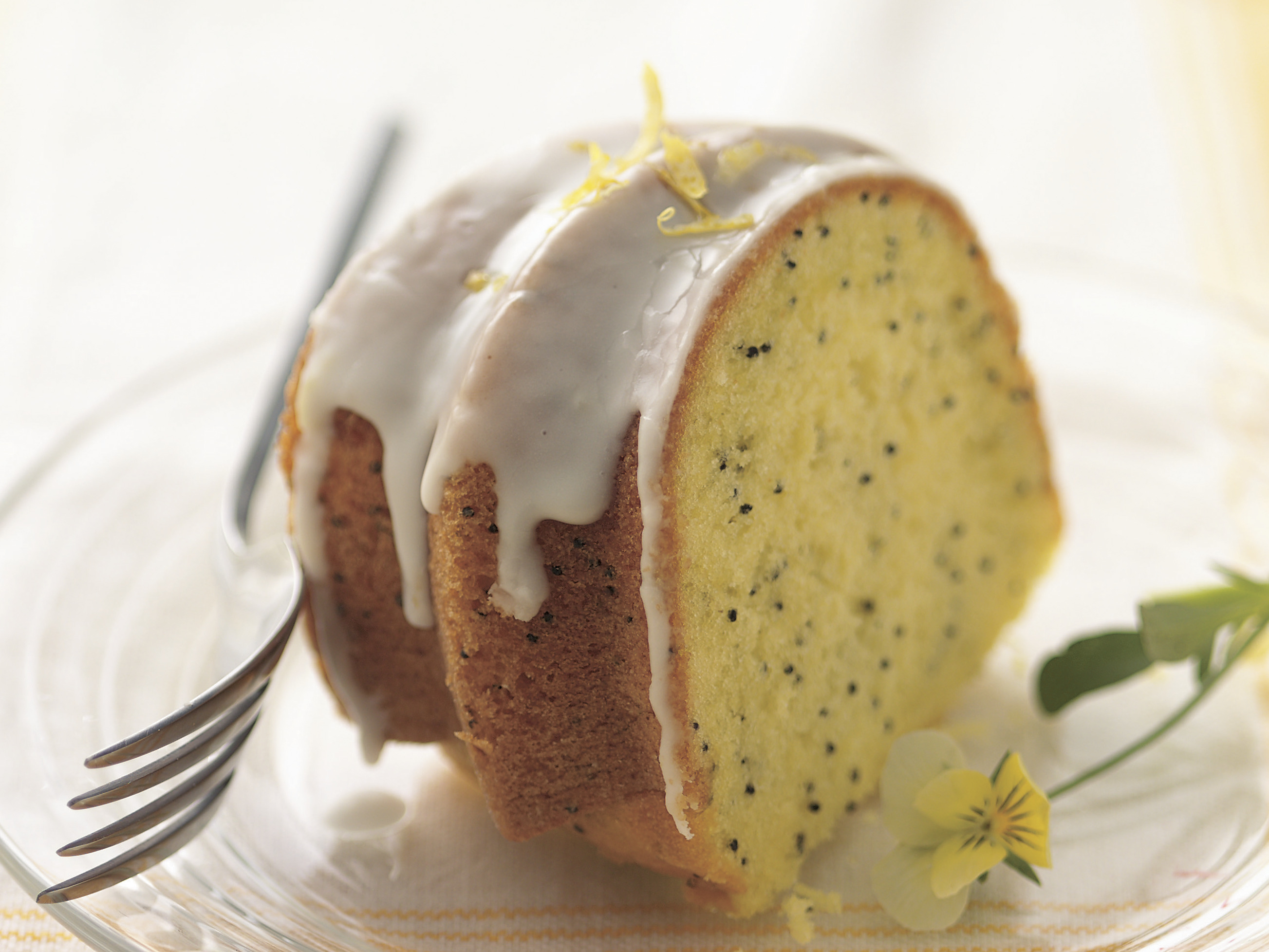 The Best Lemon and Sweet Basil Seed Cake - Priyamvada Atmakuri
