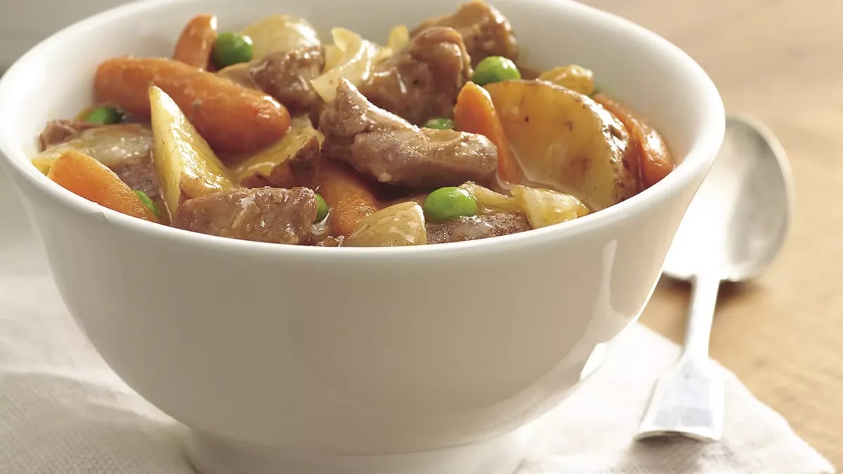 Slow-Cooker Harvest Pork Stew