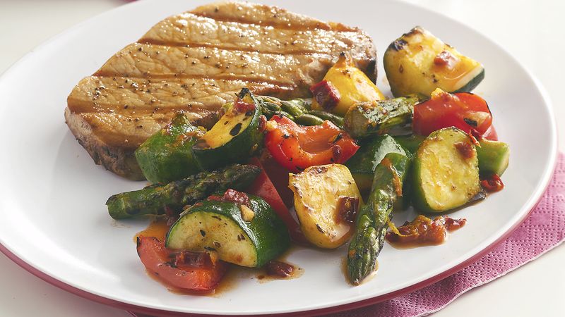 Spicy Chipotle Grilled Vegetables