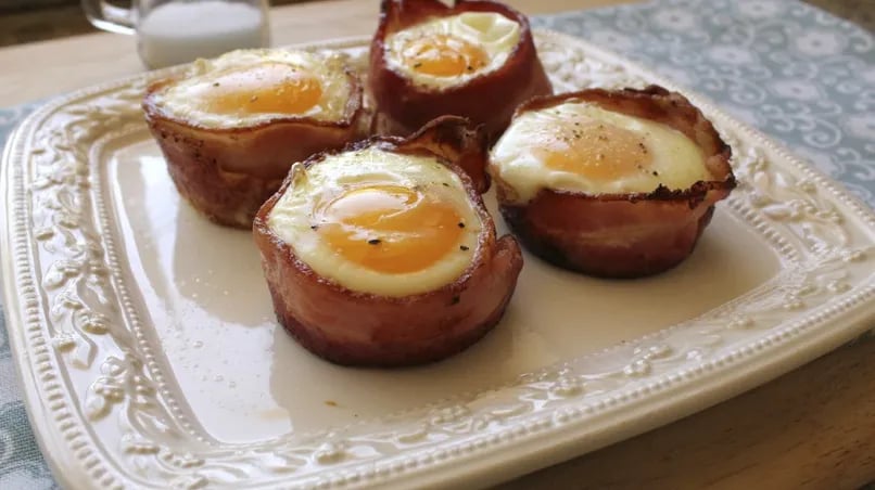 Bacon and Egg Muffins