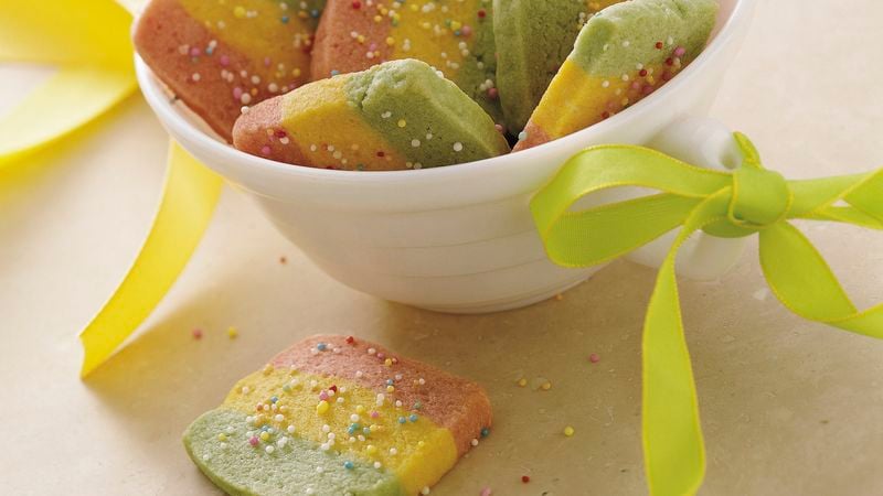 Springtime Slice-and-Bake Confetti Cookies