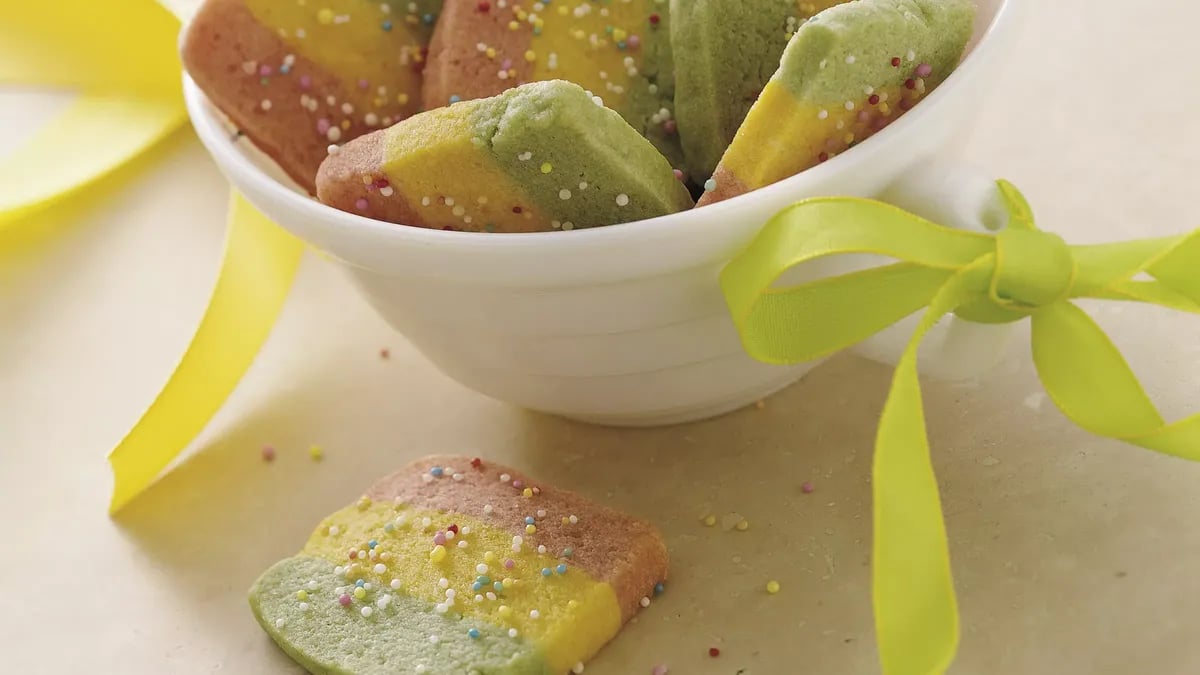 Springtime Slice-and-Bake Confetti Cookies