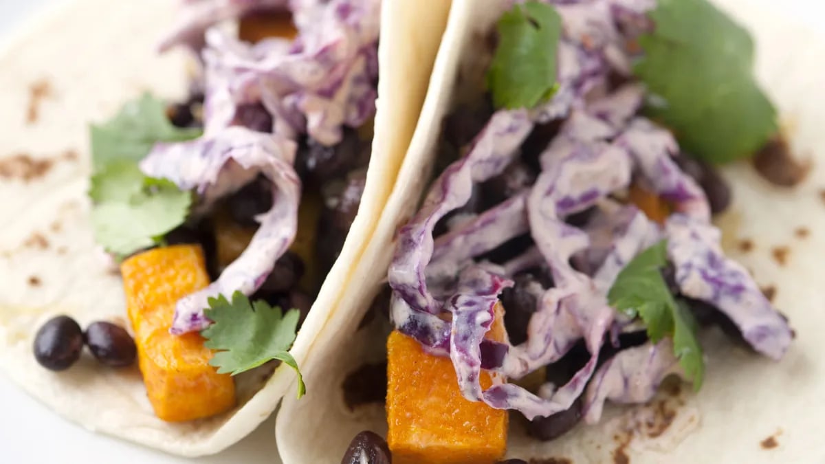 Sweet Potato and Black Bean Tacos