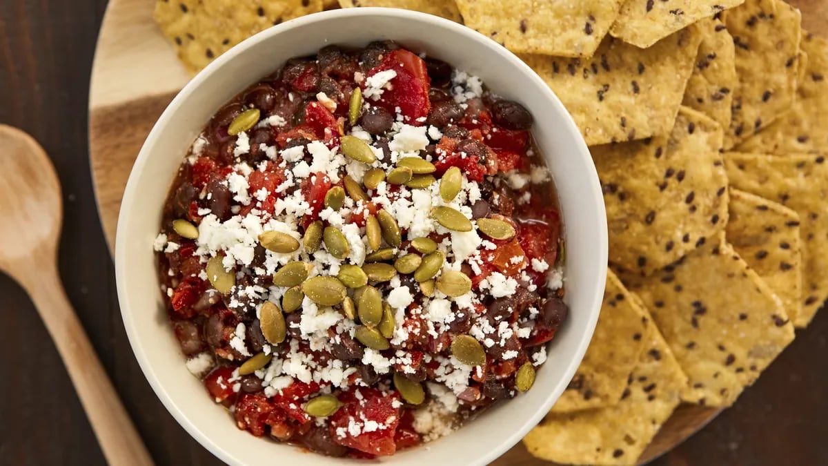 Southwest Black Bean Dip