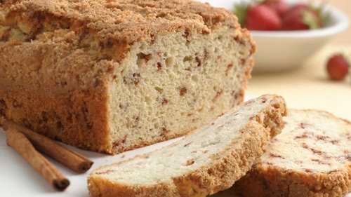 Cinnamon Streusel Quick Bread