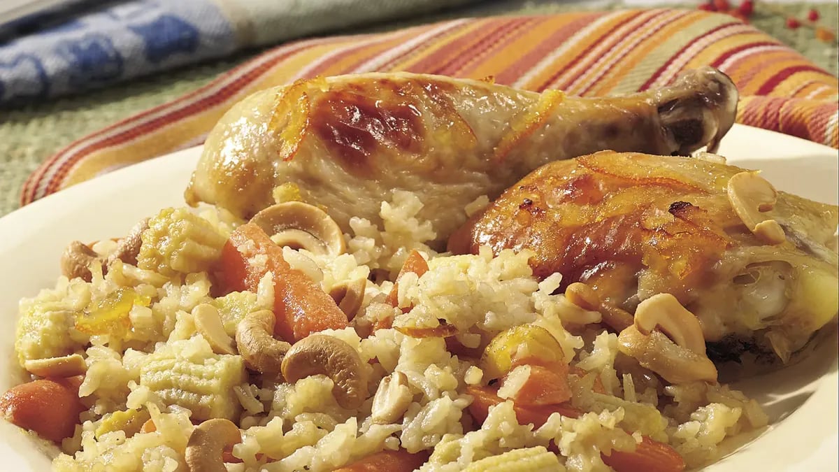 Teriyaki Chicken and Rice