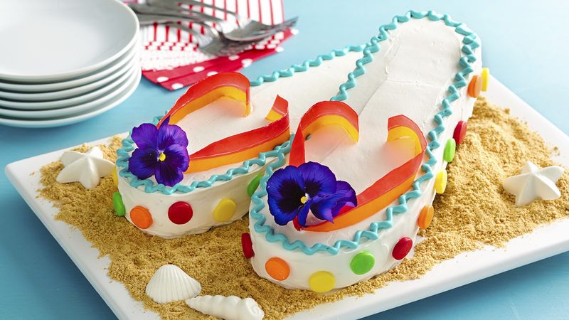 Flip-Flops Cake