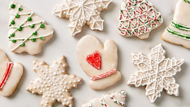 Celebrate It Tree, Santa & Snowflake Cookie Baking Pan - Each