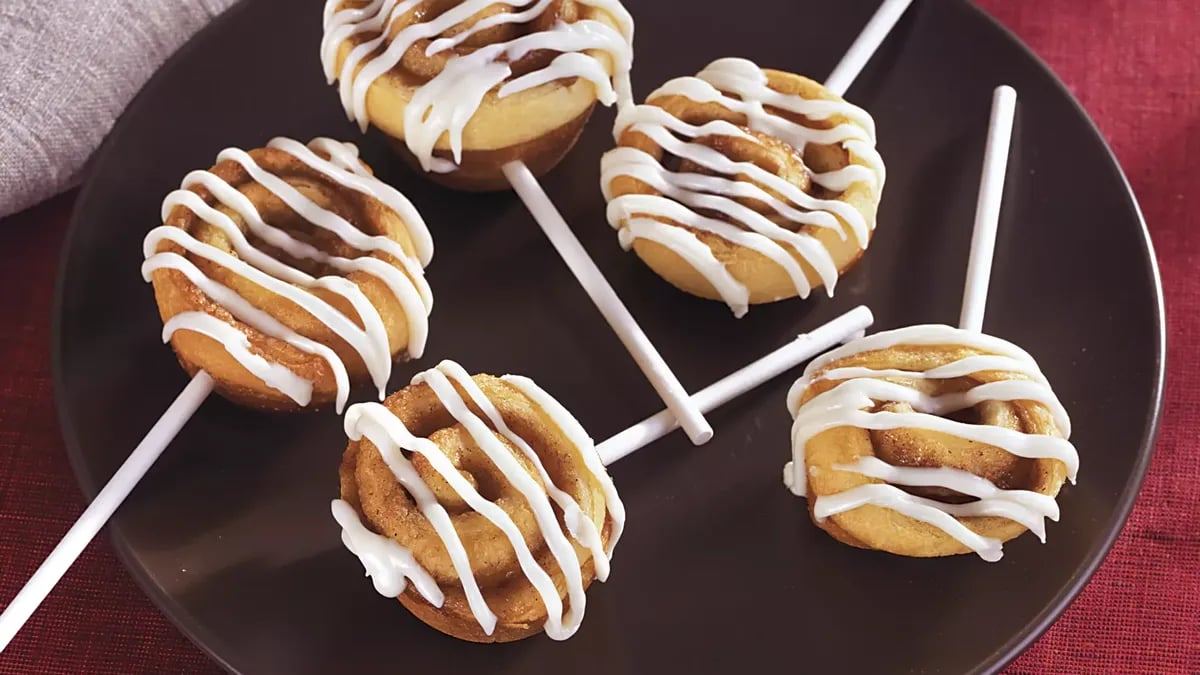 Mini Cinnamon Bun Treats