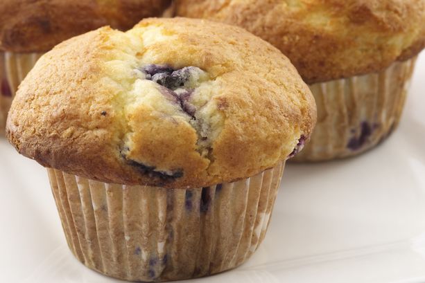 Blueberry Sour Cream Muffins