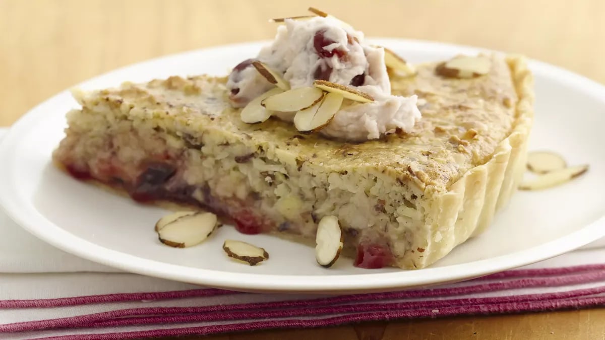 Cherry Almond Brunch Tart 