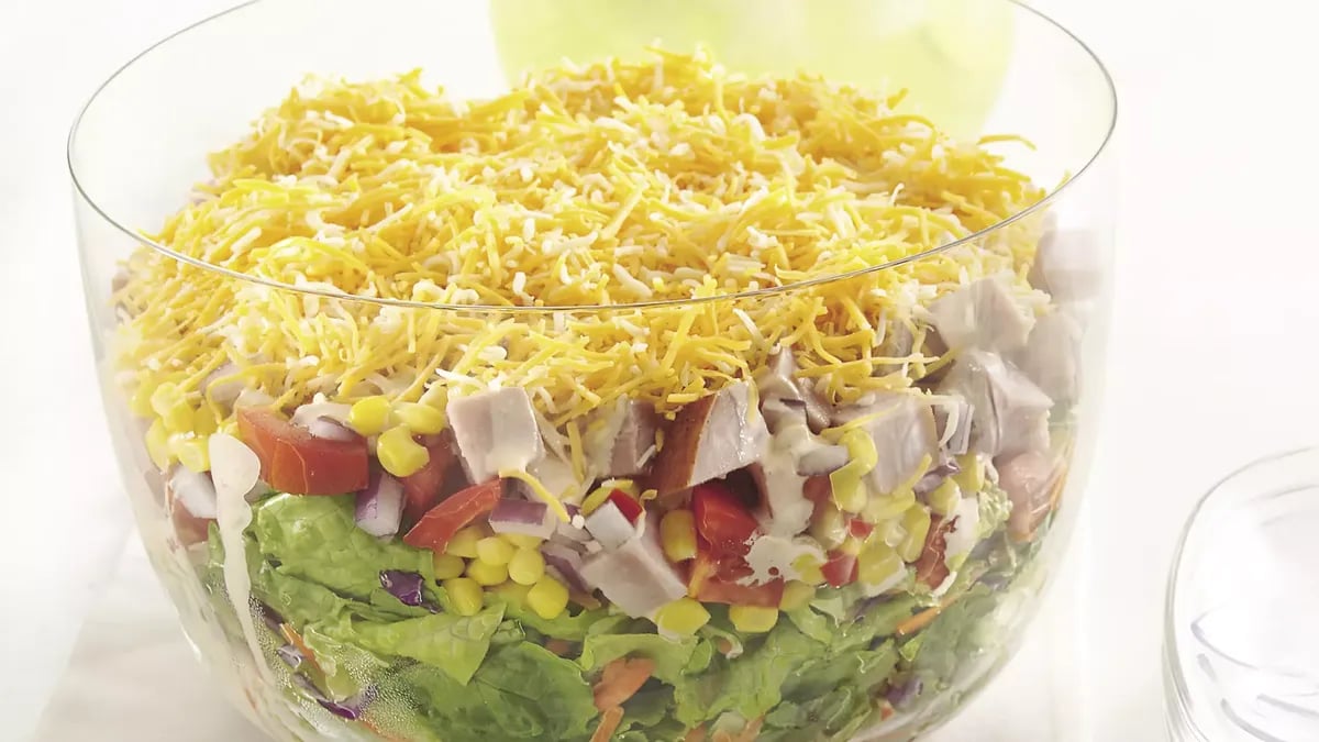 Layered Ham Salad