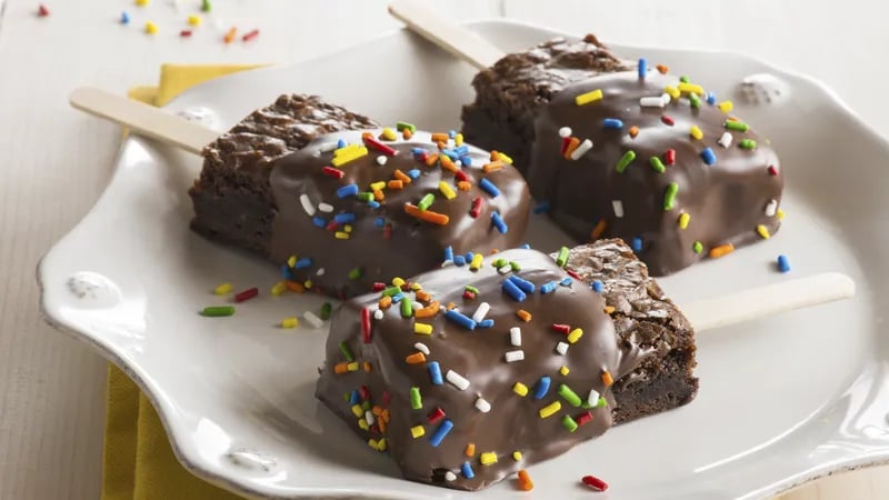 Brownies on a Stick