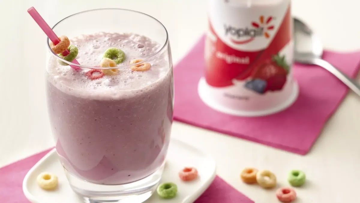 Fruit Burst and Cereal Smoothies