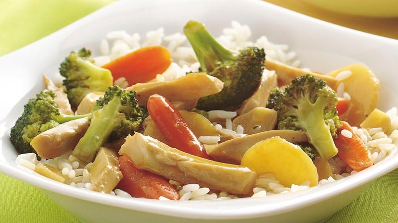 Garlic Chicken and Broccoli Stir-Fry