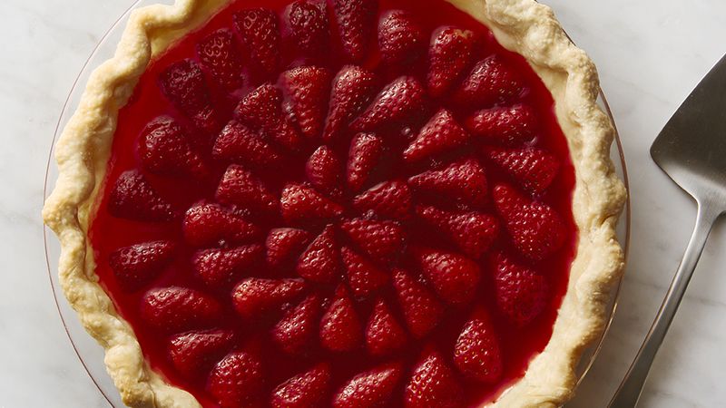 Retro Jello Strawberry Pie