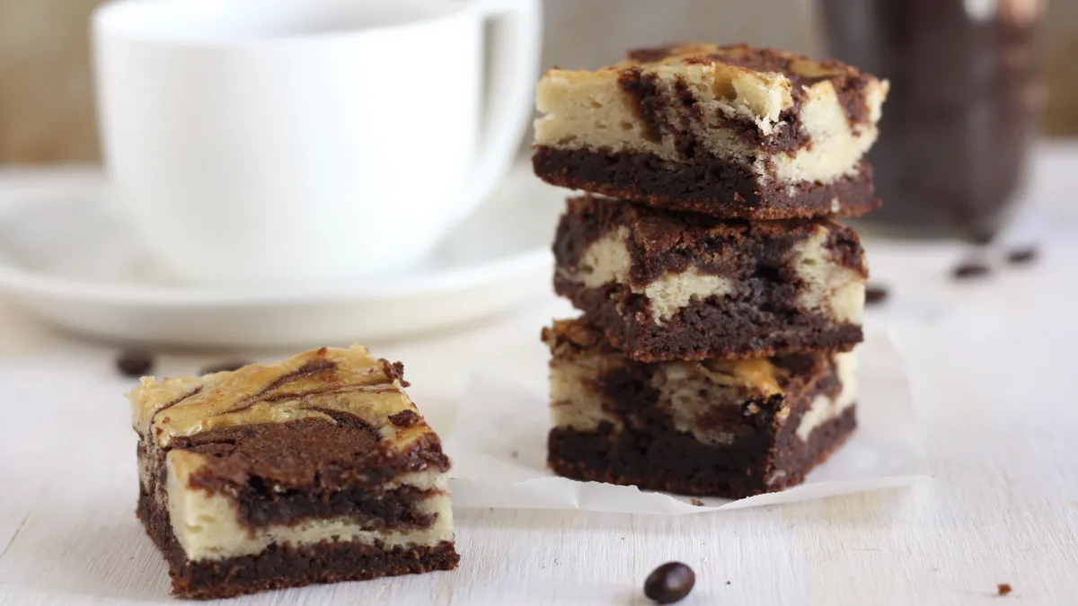 Mocha Cream Cheese Brownies