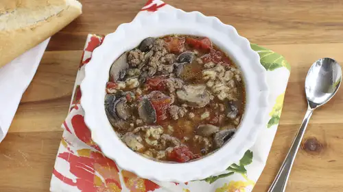 Slow-Cooker Beef Barley Soup