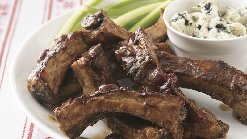 Slow-Cooker Cranberry Ribs