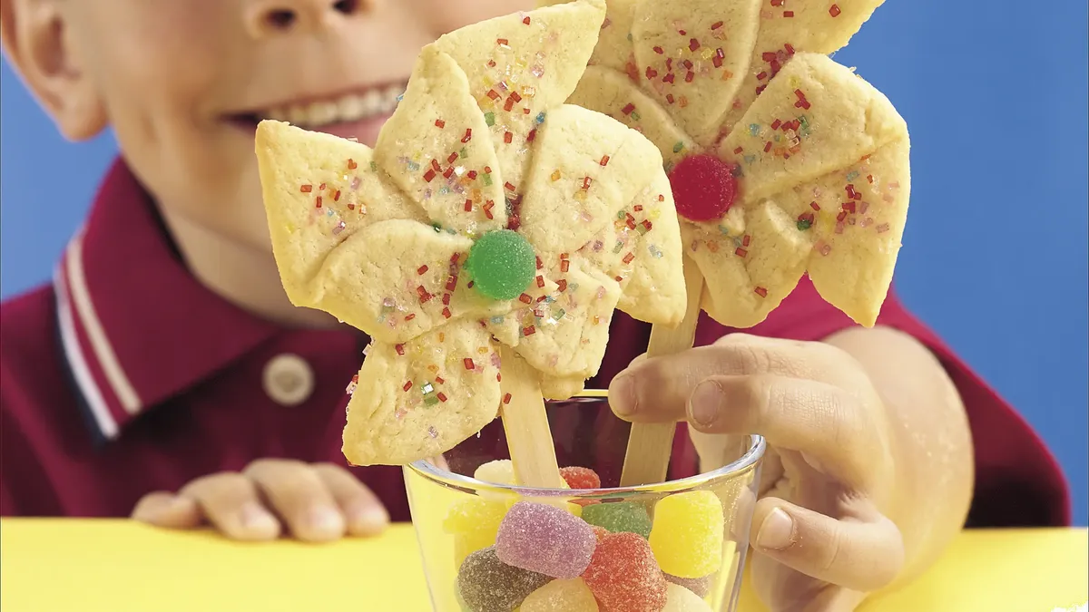 Easy Gumdrop Whirligigs