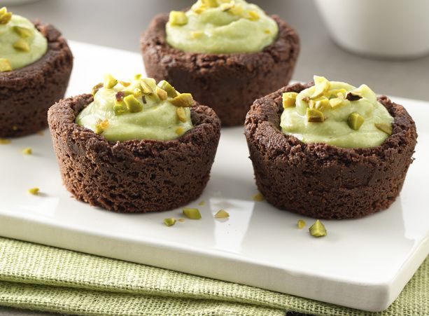 Avocado Chocolate Tarts