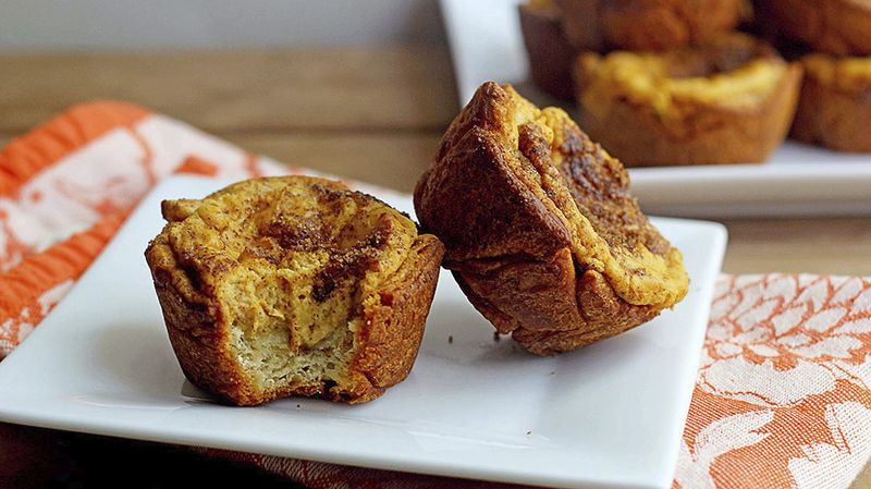 Pumpkin-Cream Cheese Muffins