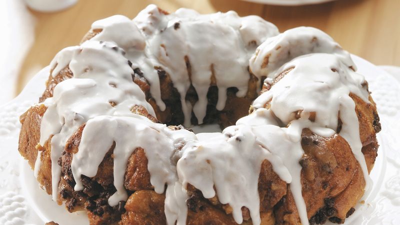 Chocolate Chip-Cinnamon Roll Coffee Cake (Party Size)