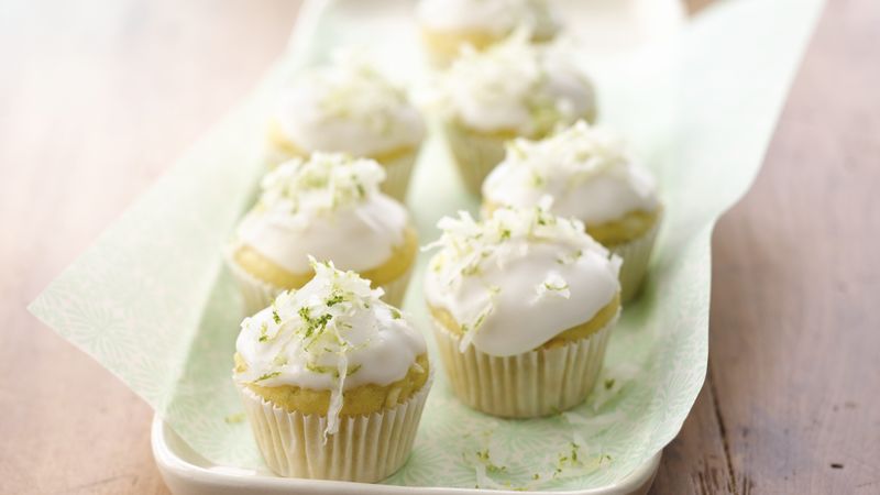 Coconut and Lime Mini Muffins