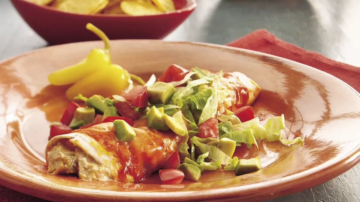 Green Chile-Turkey Enchiladas