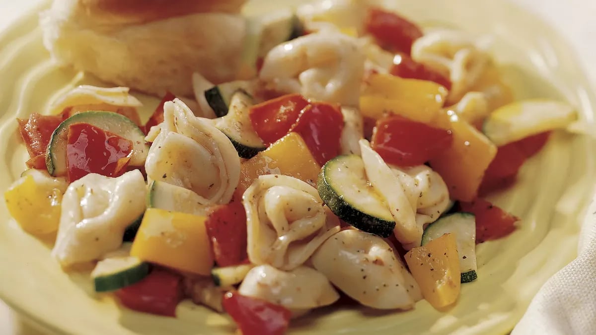 Tortellini with Fresh Vegetables 