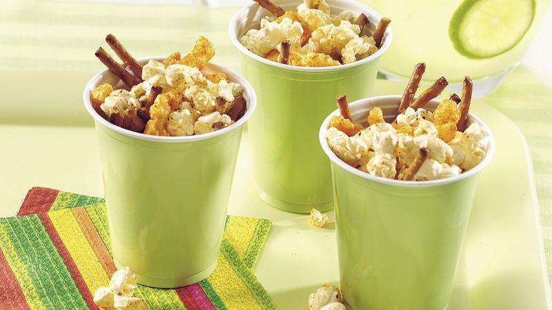 Peppy-Mex Popcorn Snack