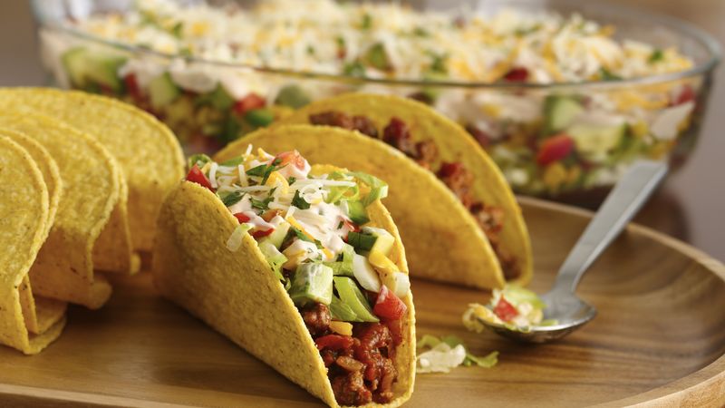 Slow-Cooker Party Beef Tacos