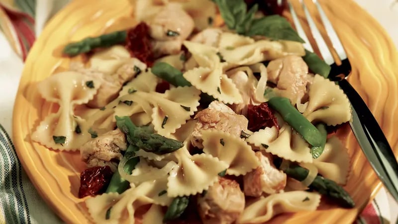 Chicken and Pasta Stir-Fry