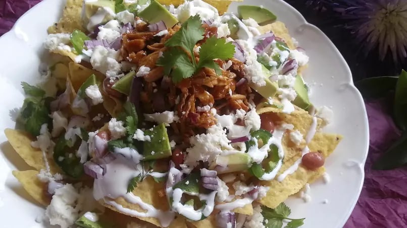 Nachos with Carnitas