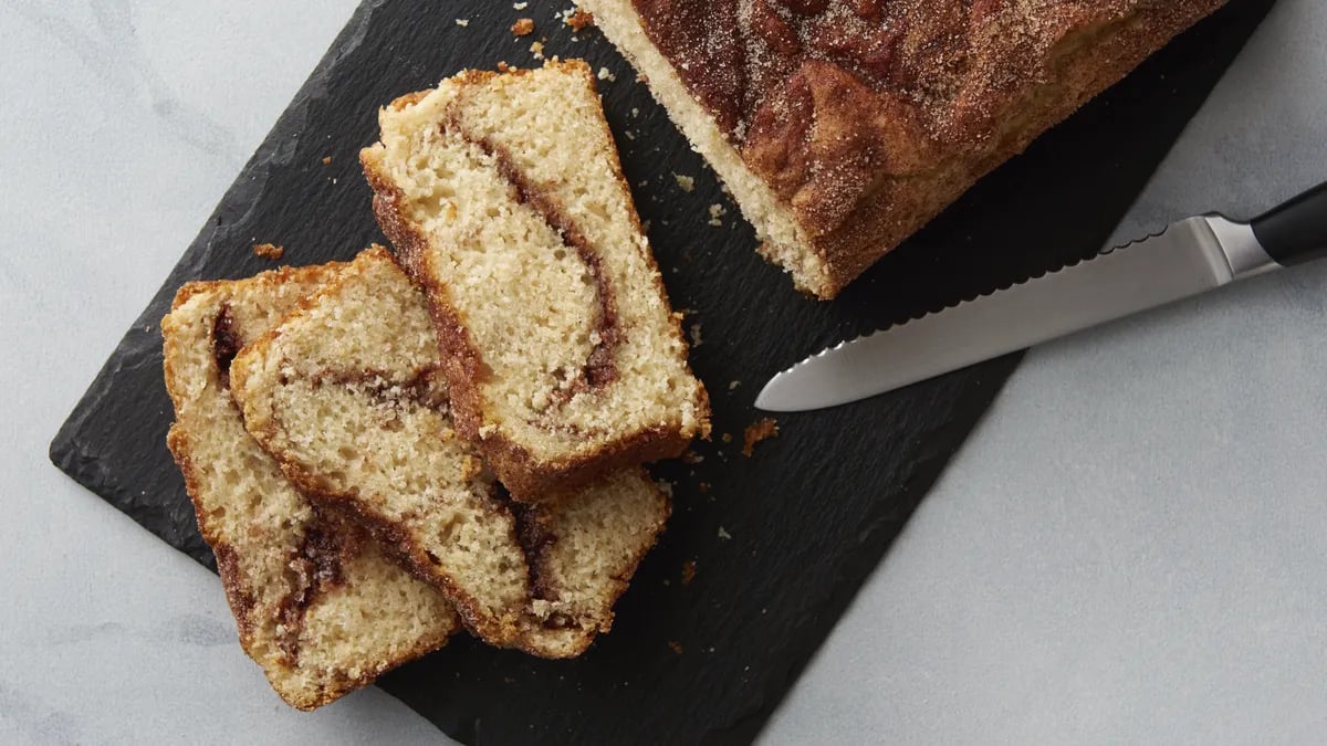 Cinnamon-Sugar Quick Bread