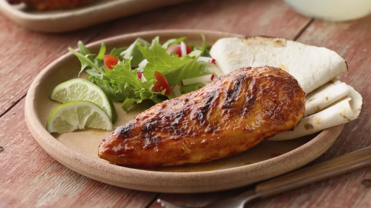 Grilled Taco-Barbecue Chicken