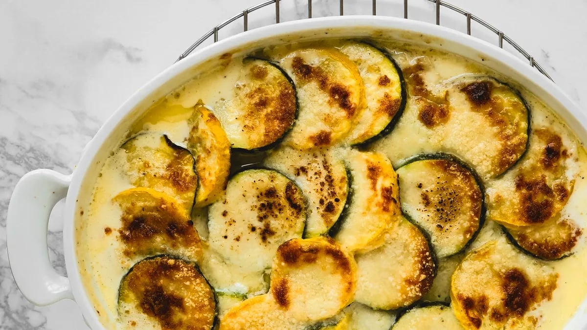 Parmesan Zucchini Casserole