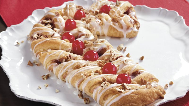 Candy Cane Strudel