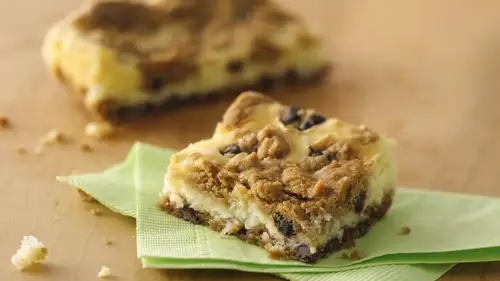 Chocolate Chip Cheesecake Bars (Crowd Size)