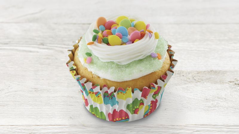 Easy Easter Basket Cupcakes