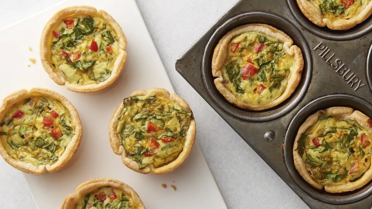 Veggie Lover's Mini Quiche	