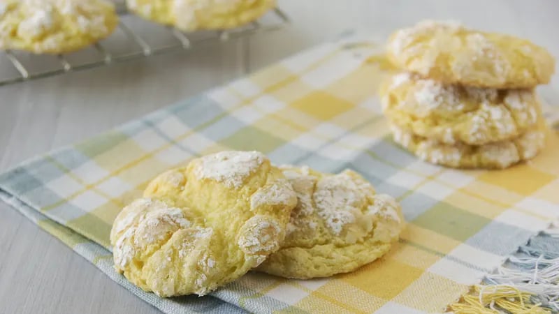 Lemon Cake Cookies