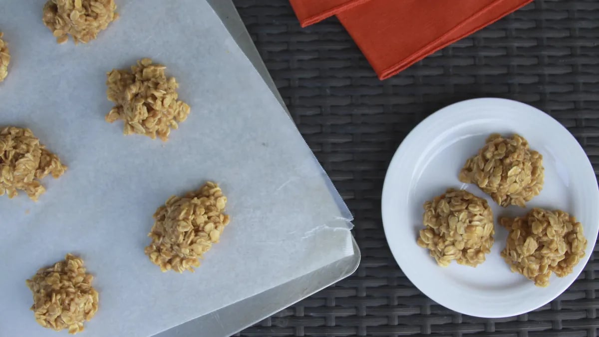 No-Bake Pumpkin Cookies