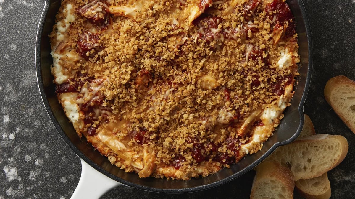 Chicken Parmesan Skillet Dip