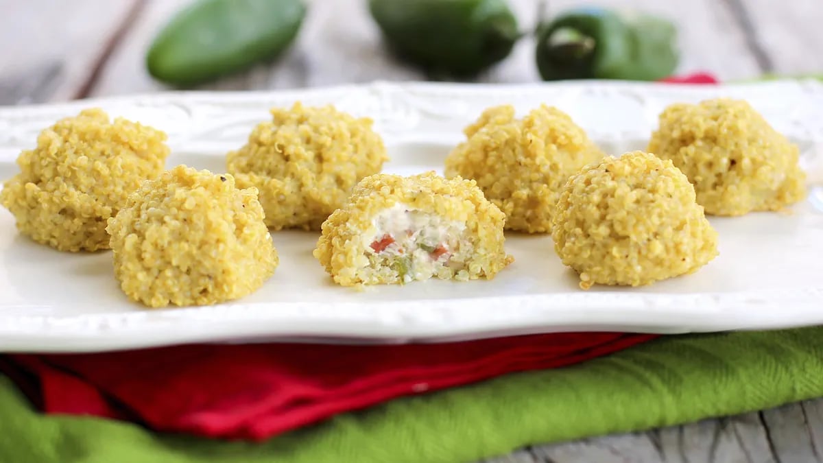 Jalapeno Quinoa Poppers