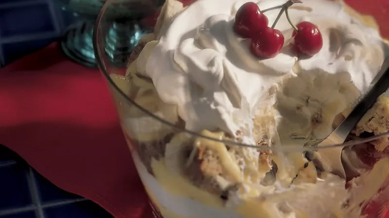 Easy Banana Cream Trifle