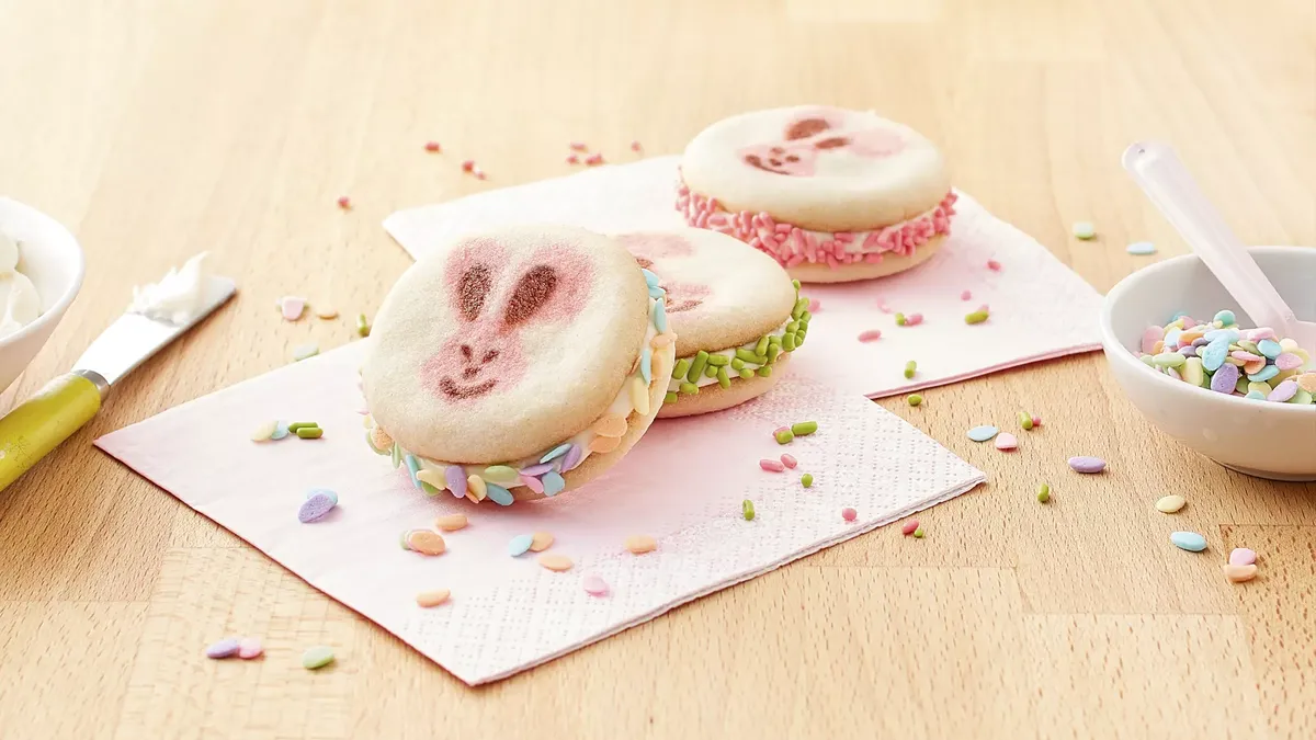 Bunny Sandwich Cookies