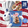 Pillsbury Soft Baked Mini Chocolate Chip Cookies, 28 ct, 42 oz - Left