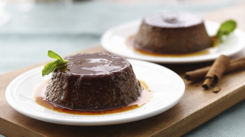 Mexican Chocolate Flans