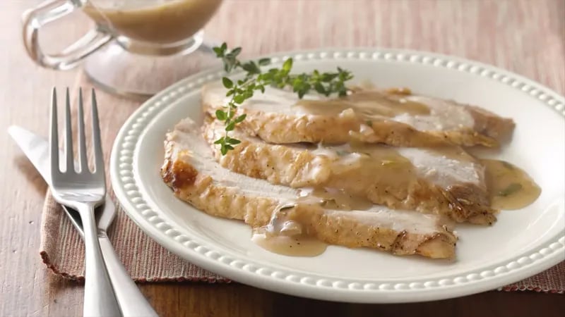 Gluten-Free Leek and Herbed Gravy